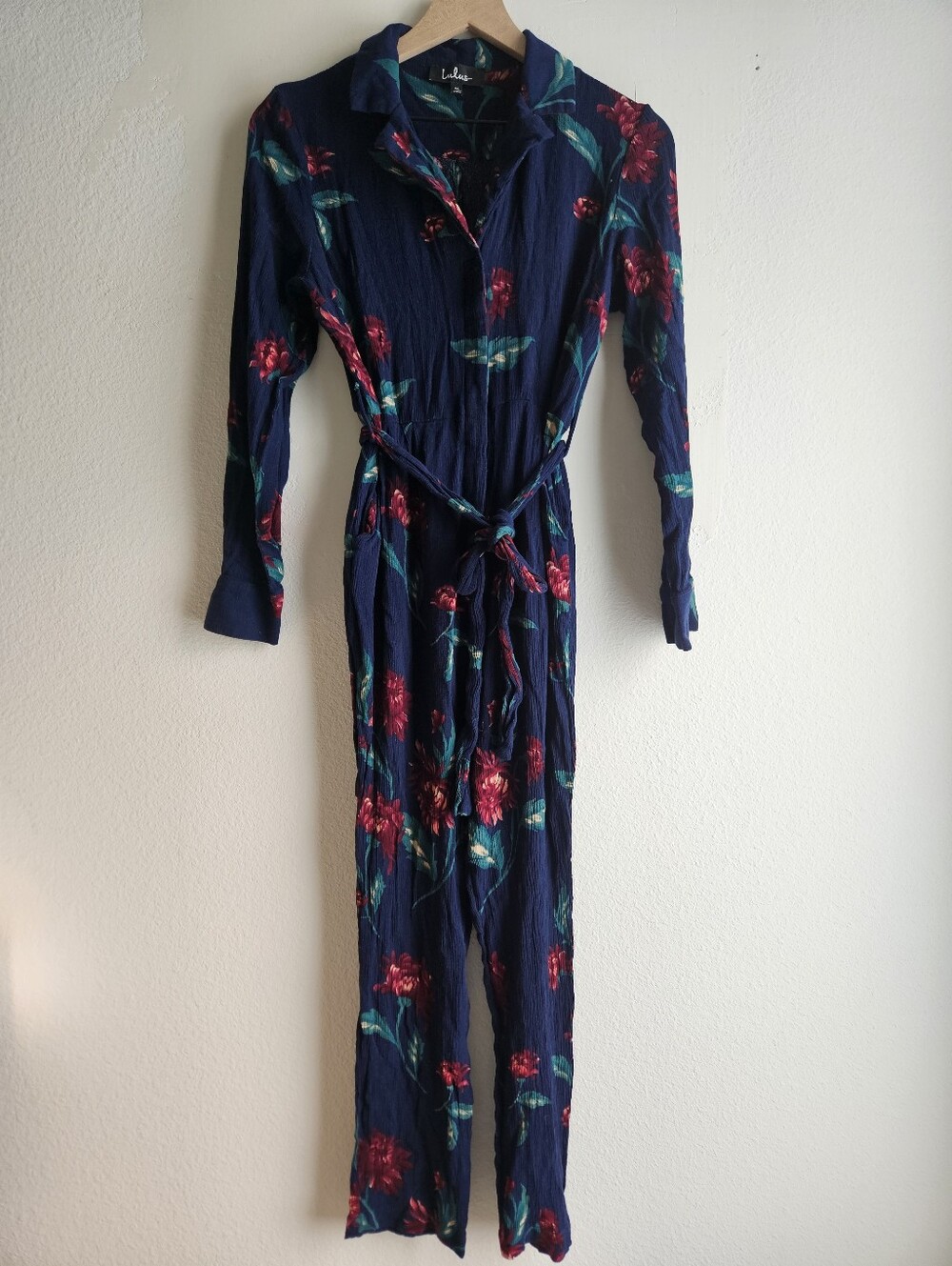 LULU'S | Long Sleeve Jumpsuit